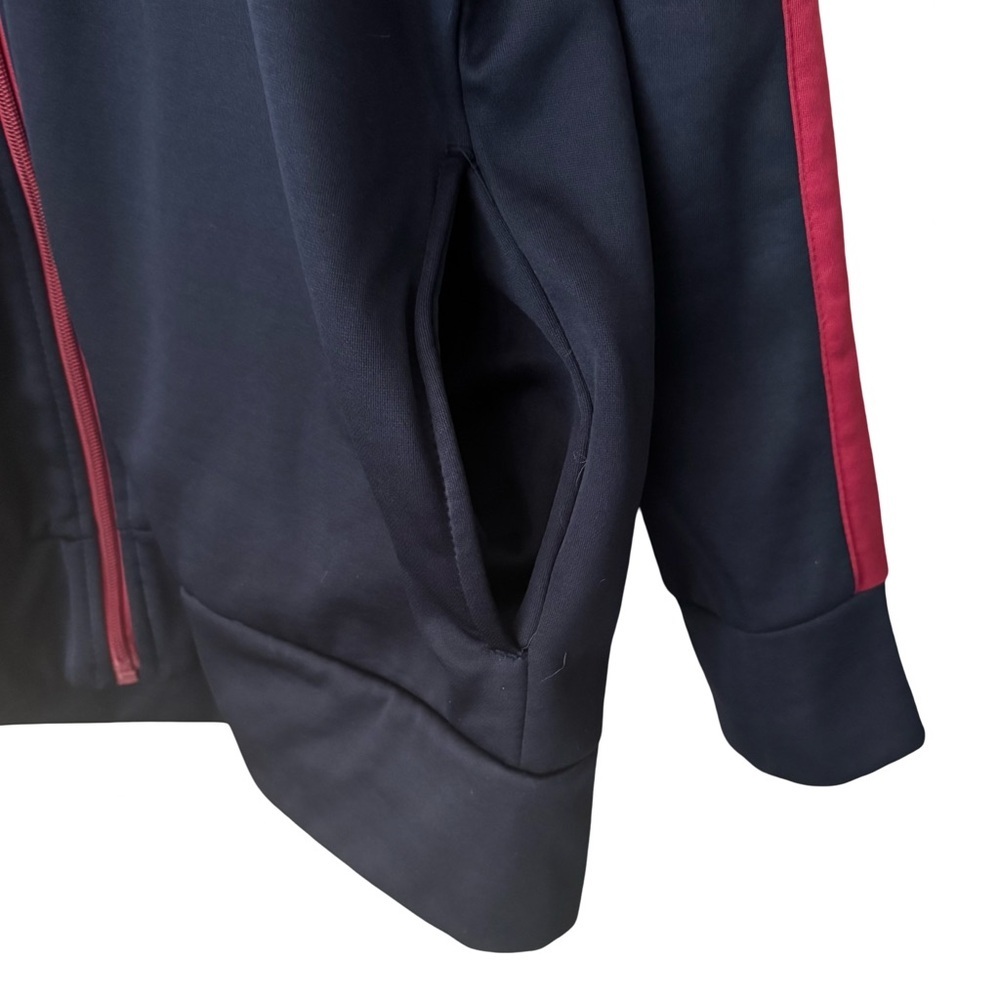 FC Barcelona Jacket Full Zip Blue Red Track Long Sleeve Soccer Barca Mens M - Picture 6 of 16